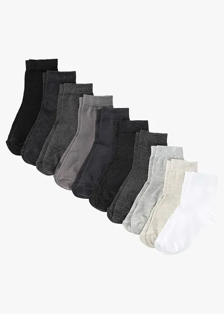 Lot de 10 paires de chaussettes courtes