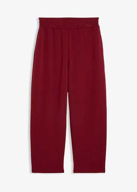 Pantalon barrel en jersey n&eacute;opr&egrave;ne