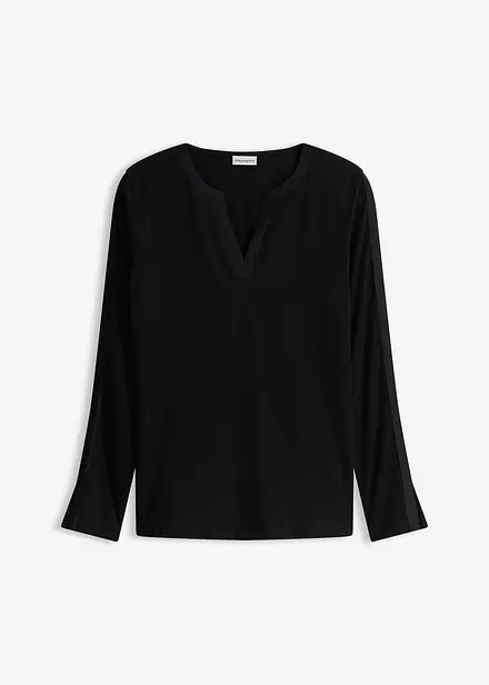 T-shirt &agrave; manches longues fendues