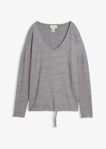 Sweat-shirt oversize effet maille