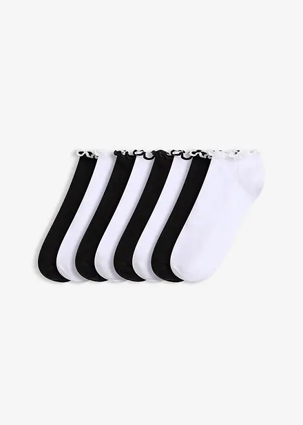 Lot de 8 paires de socquettes coton