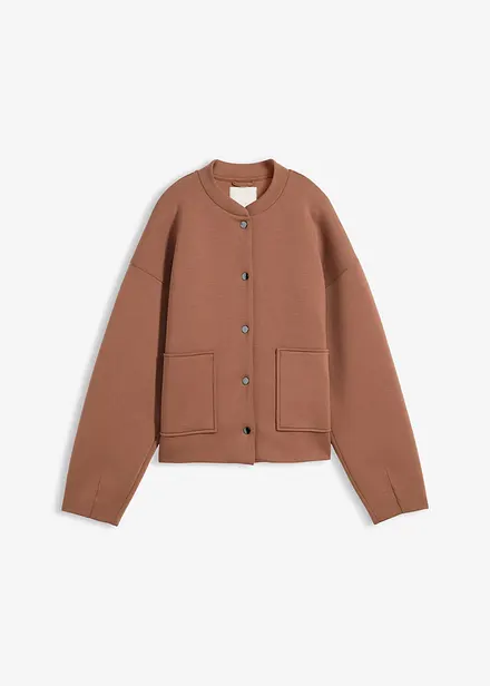 Blouson aus bequemen Scuba