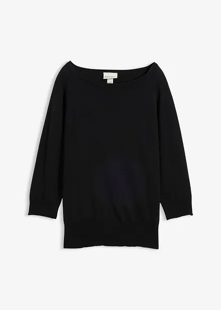 Pullover mit Seidenanteil