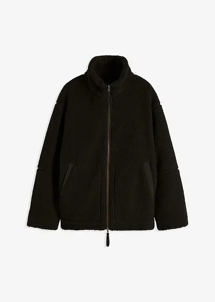 Gef&uuml;tterte Teddy-Fleece-Jacke