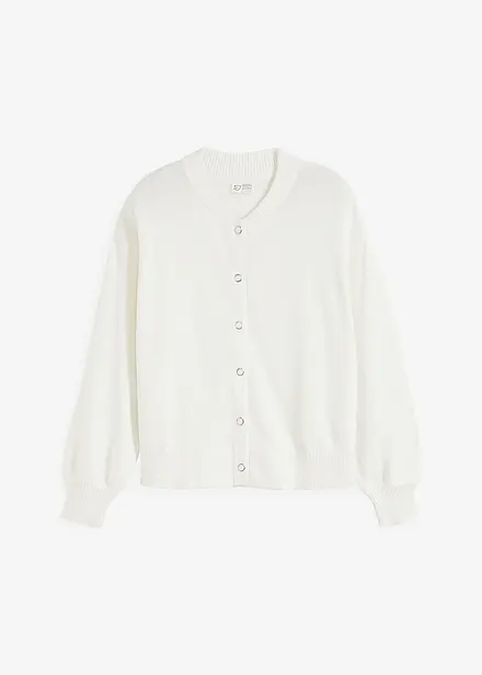 Strickjacke aus reiner Baumwolle