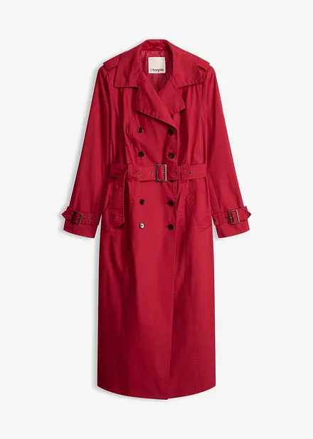 Long-Trenchcoat mit Tailleng&uuml;rtel