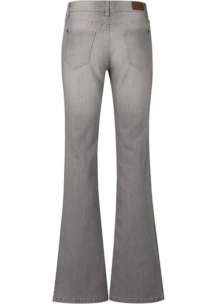 Bootcut Jeans Mid Waist, Komfort-Stretch