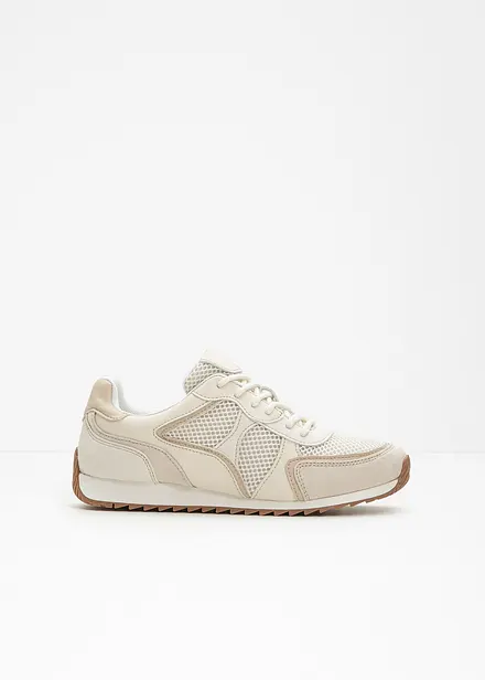 Chunky Sneaker mit Mesh-Einsatz
