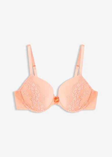 Schalen-BH mit B&uuml;gel mit ​Bio-Baumwolle und Spitze