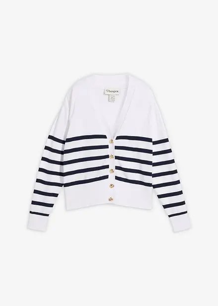 Strickjacke aus softem Viskose-Mix