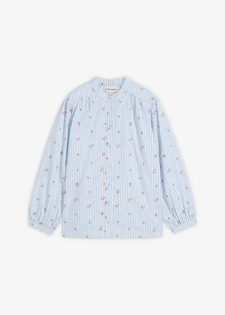 Bluse aus reiner Baumwolle