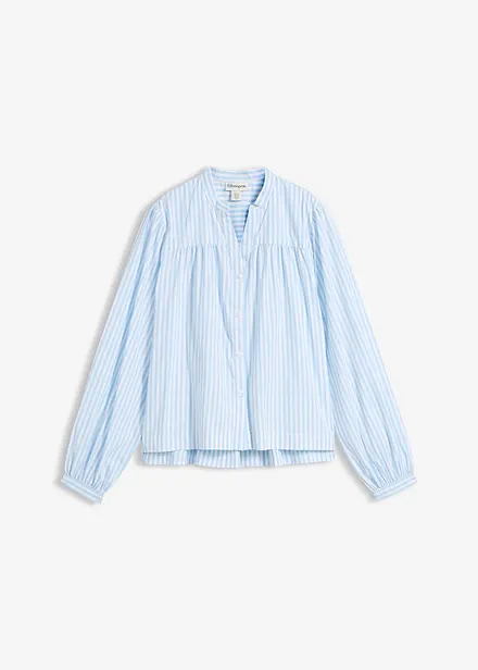 Bluse aus festem Popeline