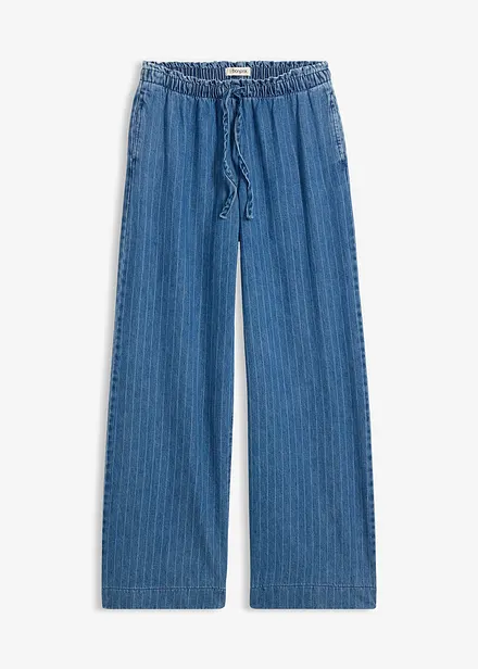 Pull On Wide-Leg-Jeans