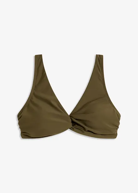 Haut de bikini brassi&egrave;re &agrave; d&eacute;tail torsad&eacute;