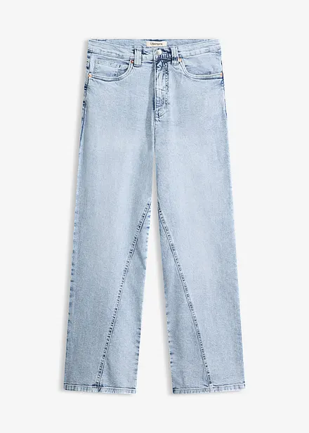 Wide-Leg-Jeans High Waist, Low Stretch