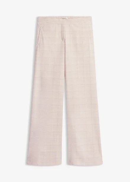 Pantalon large &agrave; carreaux &eacute;cossais