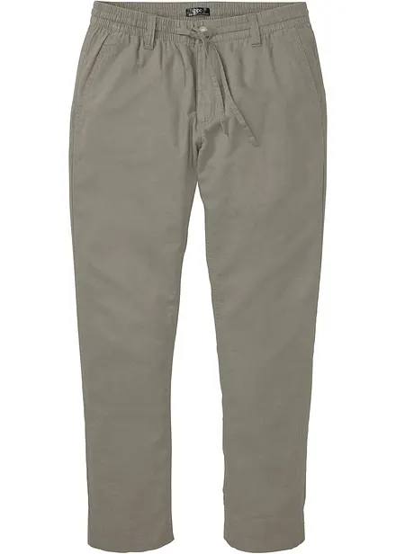 Pantalon chino l&eacute;ger, regular, droit