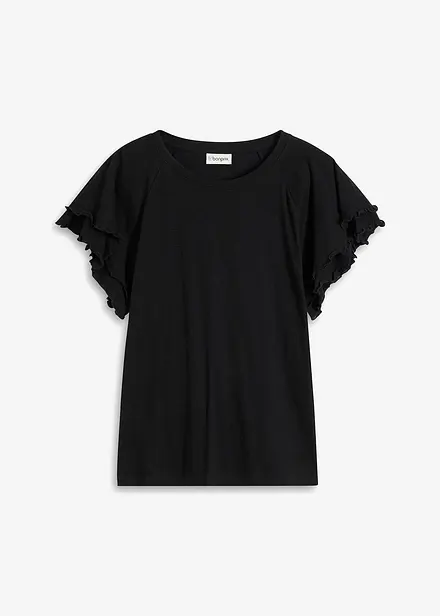 Shirt mit verspielten &Auml;rmeln