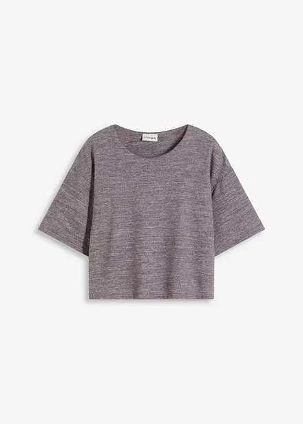 T-shirt court et boxy