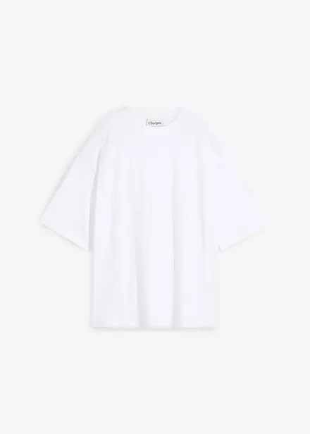 T-shirt &eacute;pais oversize 100% coton