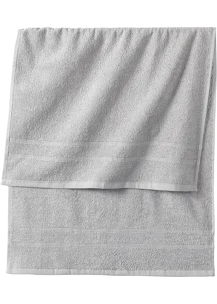 Serviette de toilette en &eacute;ponge douce pur coton