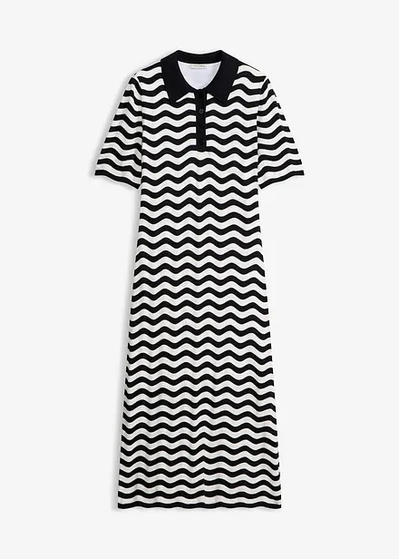 Strickkleid aus reiner Baumwolle