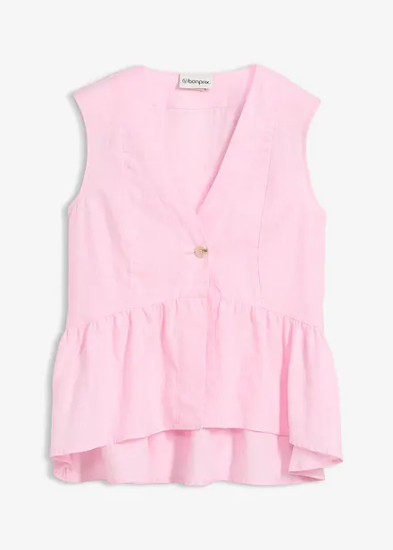 Weste aus reinem Leinen