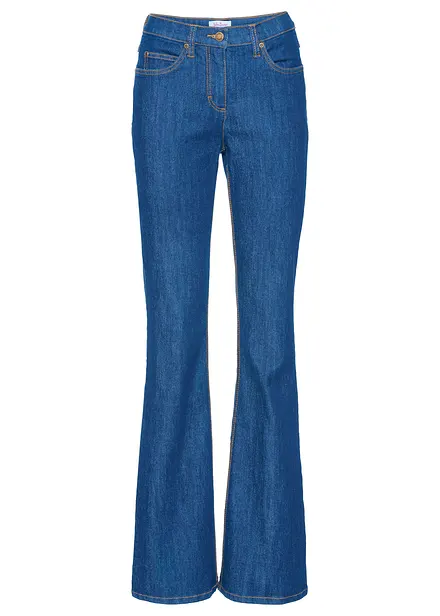 Bootcut Jeans Mid Waist, Stretch
