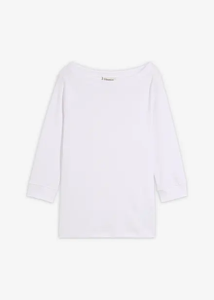 Langarmshirt aus reiner Bio-Baumwolle