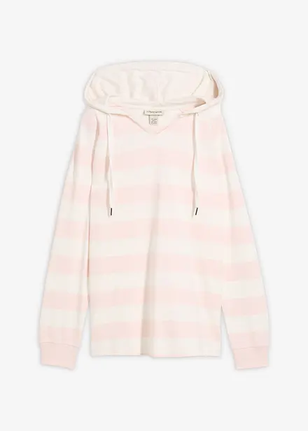 Leichtes Kapuzenshirt aus reiner Baumwolle