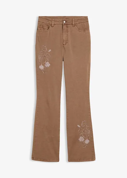 Flared Jeans Mid Waist, Stretch