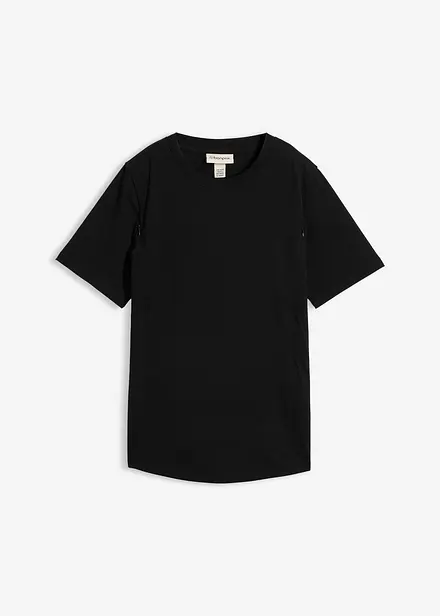 Umstandsshirt mit diskreter Stillfunktion mit Bio-Baumwolle