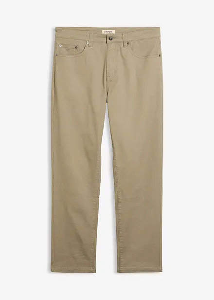 Pantalon droit et extensible, coupe classique