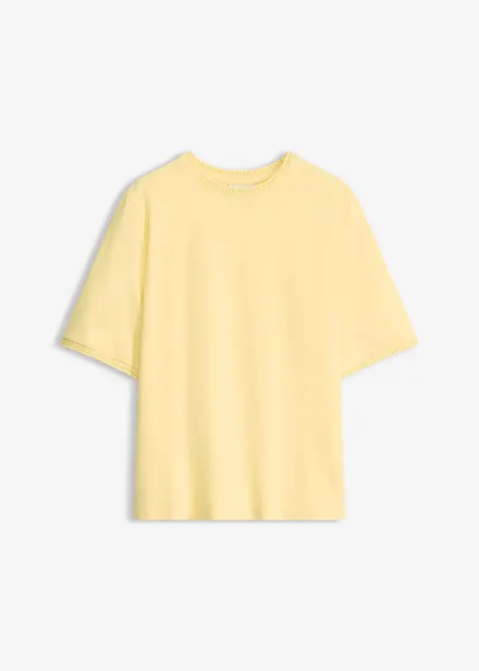 Shirt mit Spitzenborte