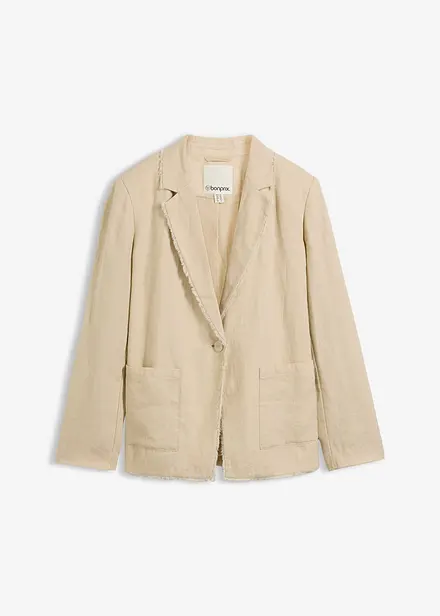 Blazer aus reinem Leinen