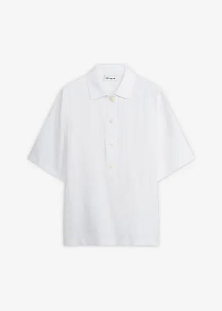 Blouse longue l&eacute;g&egrave;rement transparente