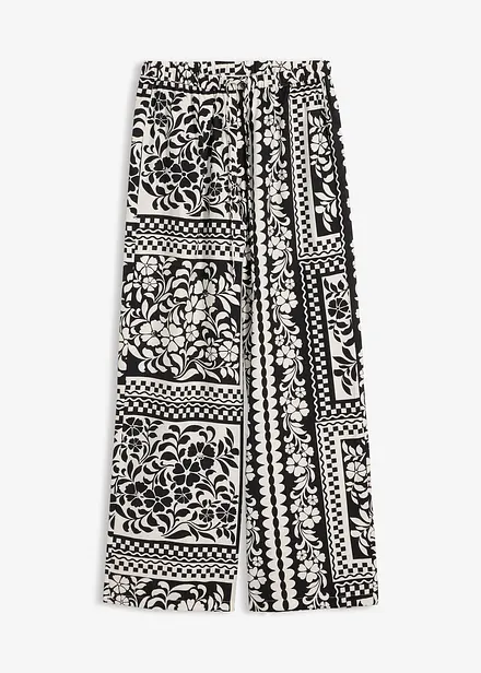 Schlupfhose aus flie&szlig;endem Viskose-Mix