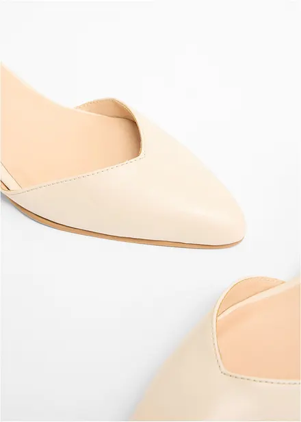 Escarpins &agrave; bride cheville et petit talon