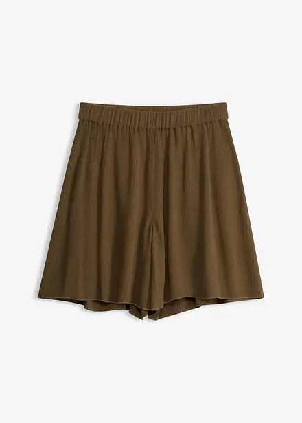 Short de plage en viscose fluide