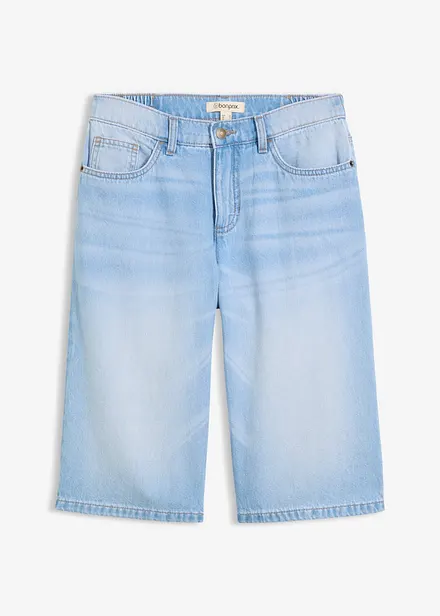 Bermuda en jean, taille mi-haute