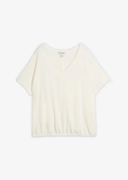 Shirt in Strickoptik