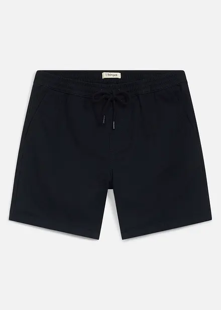 Shorts mit Dehnbund in Relaxed Fit