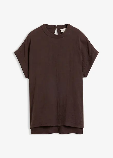 Bluse aus softem Musselin