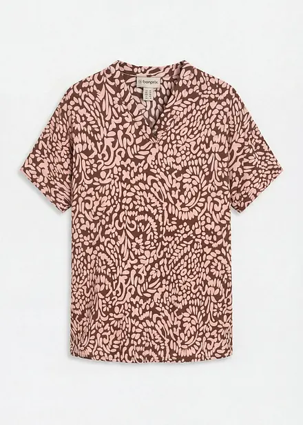 Tunikabluse aus flie&szlig;ender Viskose