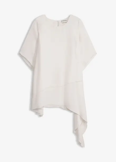 Blouse &agrave; pans, look superpos&eacute;
