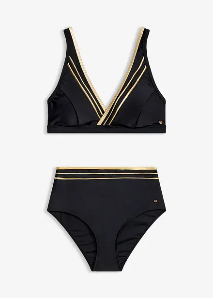 Bustier-Bikini in Wickeloptik (2-tlg.Set)