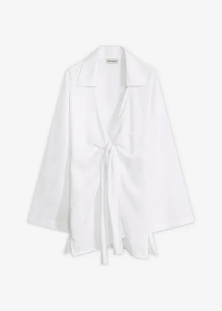 Blouse de plage fluide