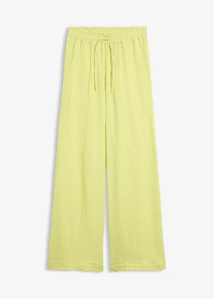 Schlupfhose aus luftigem Musselin