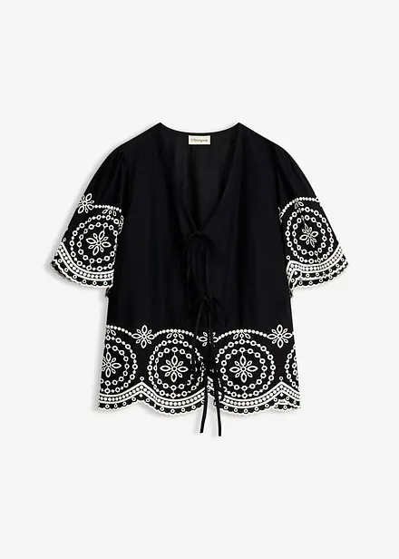 Blouse en broderie anglaise 100% coton