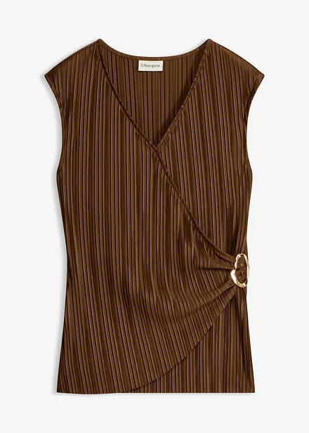 T-shirt pliss&eacute;